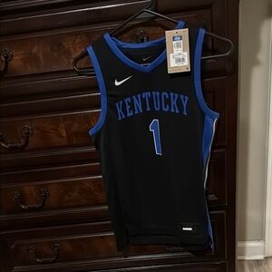 Nike Kentucky Basketball Jersey - Black and Blue